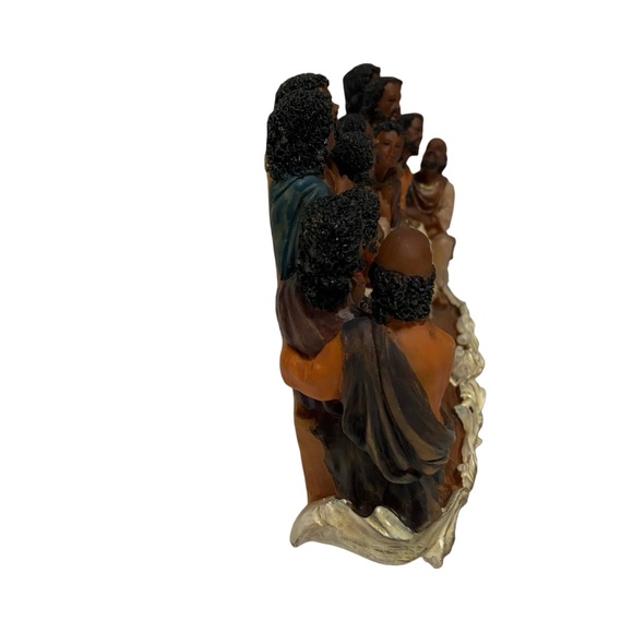 The Last Supper Table Jesus Disciples Mary Wall Hanging African American - Picture 4 of 15
